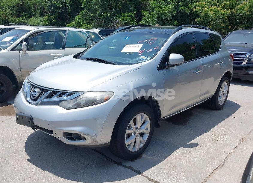 Photo 2 of 2014 Nissan Murano SL (VIN JN8AZ1MU4EW422326)