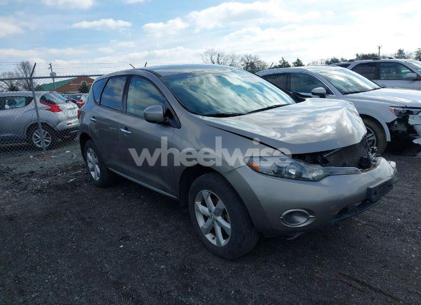 2010 Nissan Murano S (VIN JN8AZ1MU5AW000284) main photo