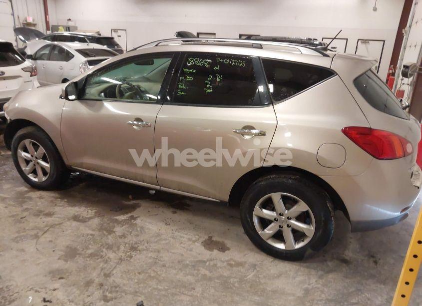 Photo 2 of 2010 Nissan Murano SL (VIN JN8AZ1MU5AW020597)