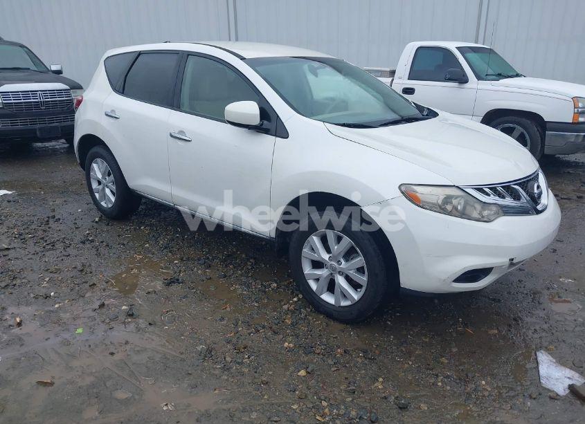 2012 Nissan Murano S (VIN JN8AZ1MU5CW104146) main photo