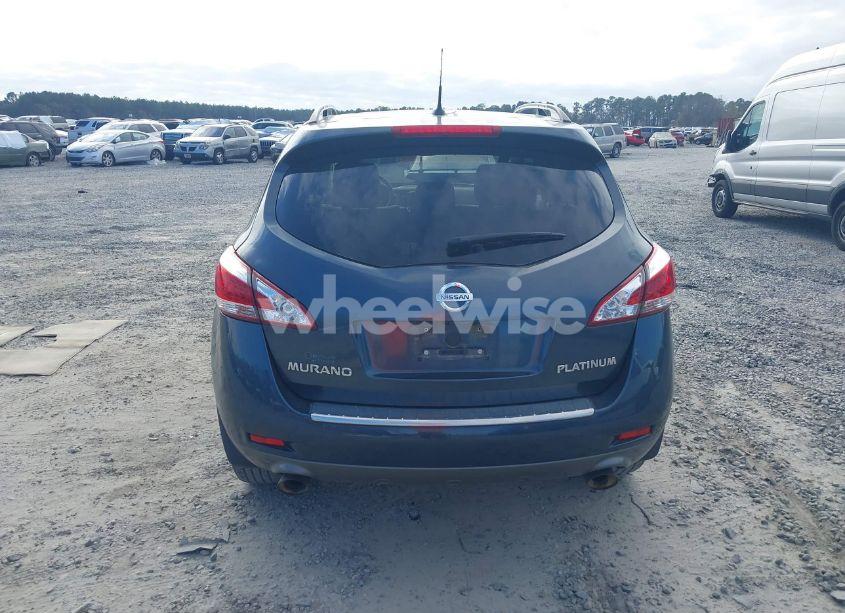 Photo 9 of 2012 Nissan Murano LE (VIN JN8AZ1MU5CW106138)
