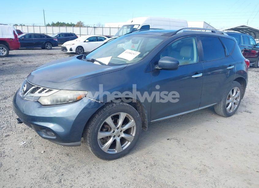 2012 Nissan Murano LE (VIN JN8AZ1MU5CW106138) main photo