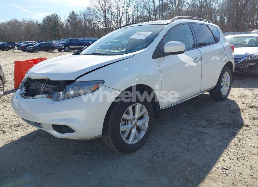 2012 Nissan Murano SL (VIN JN8AZ1MU5CW110948) main photo