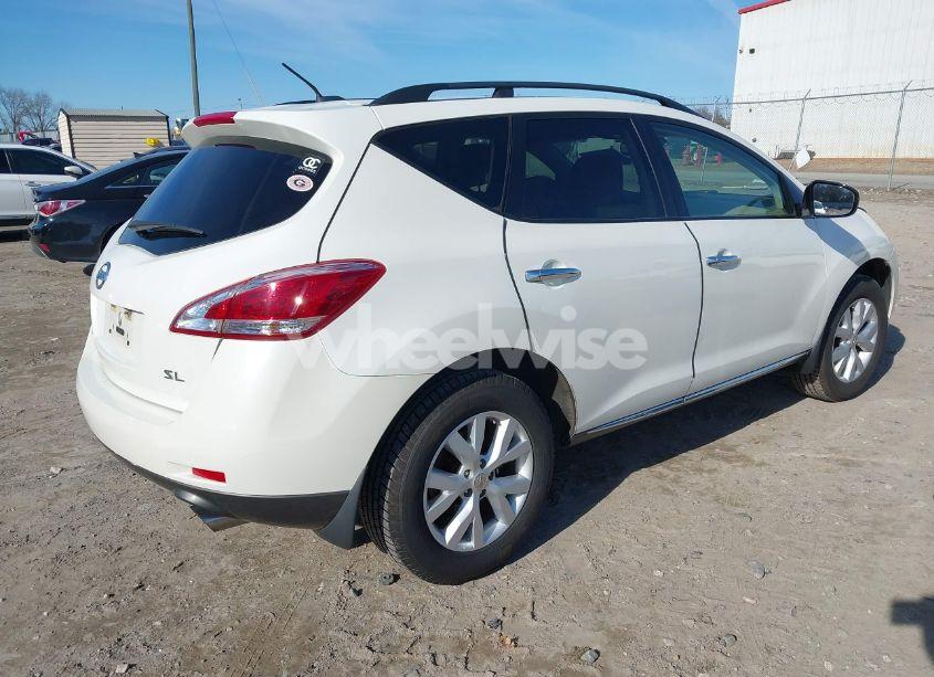 Photo 3 of 2012 Nissan Murano SL (VIN JN8AZ1MU5CW110948)