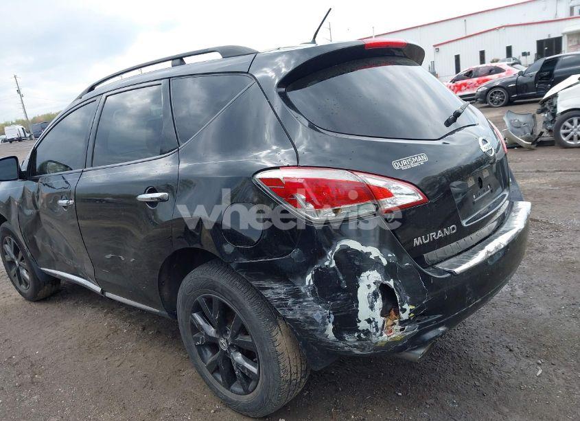 Photo 3 of 2012 Nissan Murano SL (VIN JN8AZ1MU5CW114658)