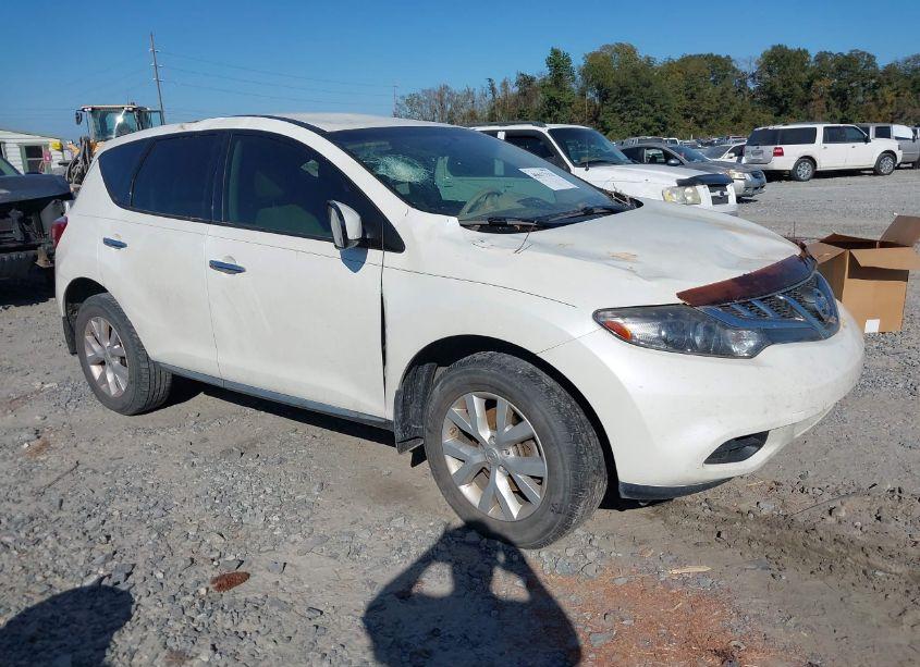 2012 Nissan Murano S (VIN JN8AZ1MU5CW118547) main photo