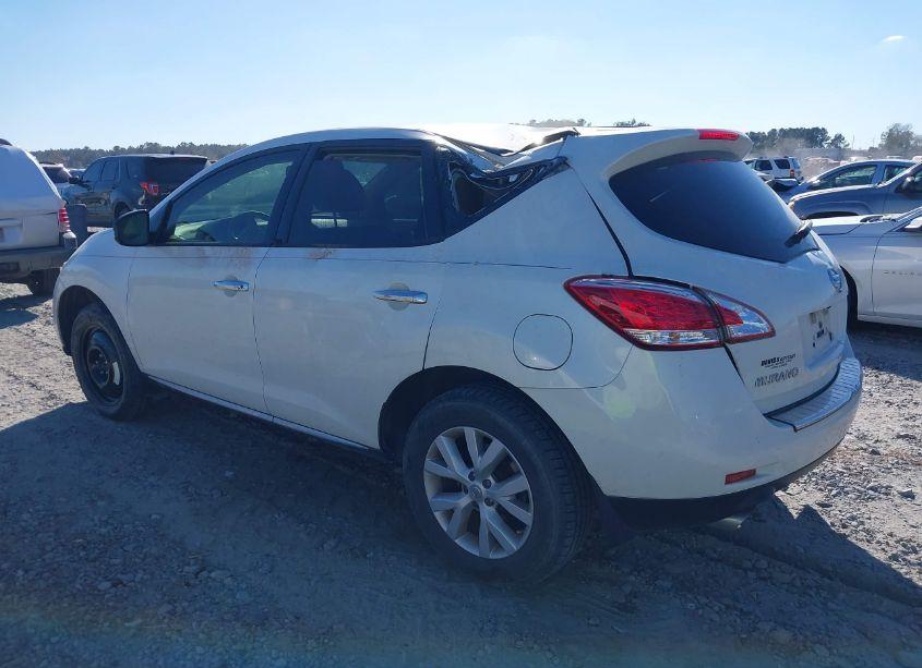 Photo 2 of 2012 Nissan Murano S (VIN JN8AZ1MU5CW118547)