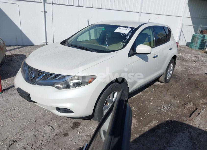 Photo 2 of 2012 Nissan Murano S (VIN JN8AZ1MU5CW118905)