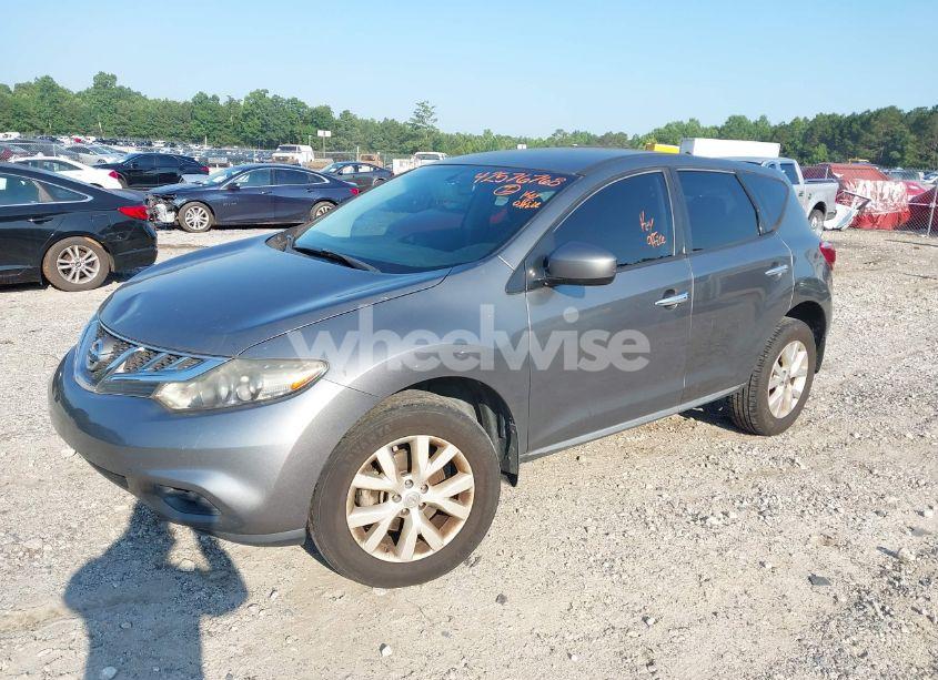 Photo 2 of 2013 Nissan Murano S (VIN JN8AZ1MU5DW200652)