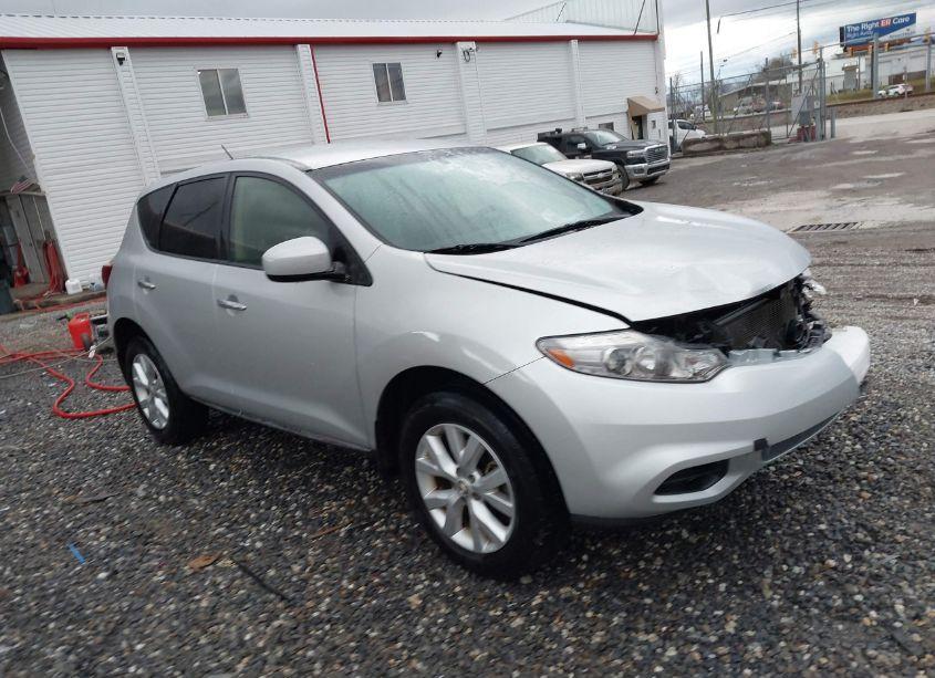 2014 Nissan Murano S (VIN JN8AZ1MU5EW412274) main photo