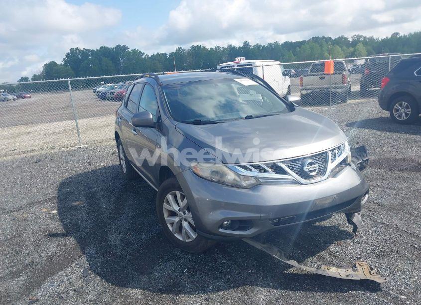 2014 Nissan Murano SV (VIN JN8AZ1MU5EW413067) main photo