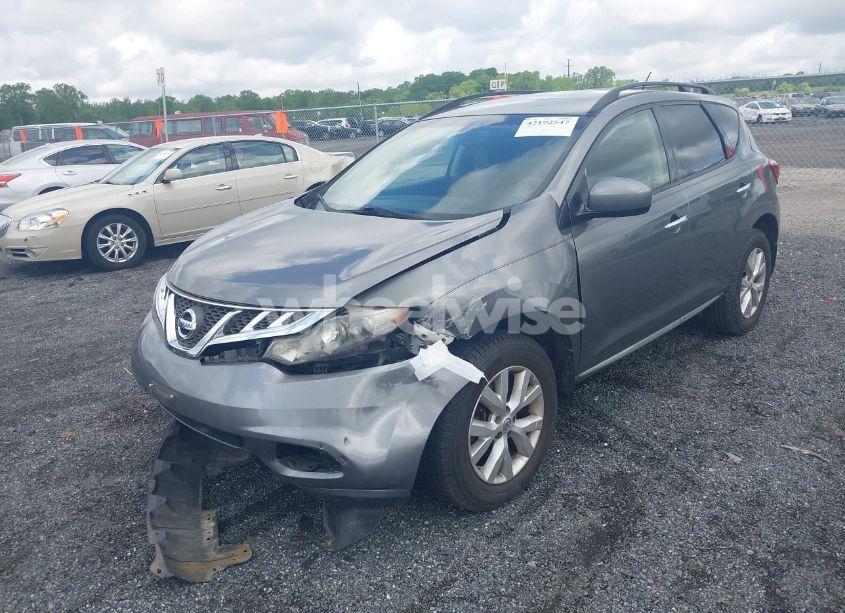 Photo 2 of 2014 Nissan Murano SV (VIN JN8AZ1MU5EW413067)