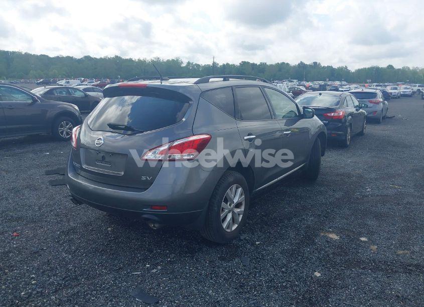 Photo 4 of 2014 Nissan Murano SV (VIN JN8AZ1MU5EW413067)