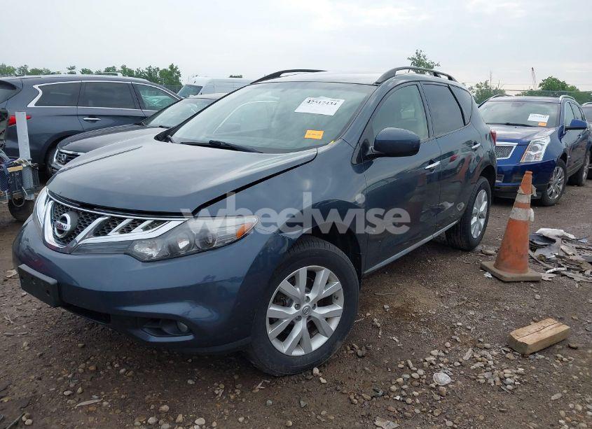 Photo 2 of 2014 Nissan Murano SV (VIN JN8AZ1MU5EW416292)