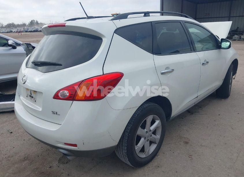Photo 2 of 2010 Nissan Murano SL (VIN JN8AZ1MU6AW004487)