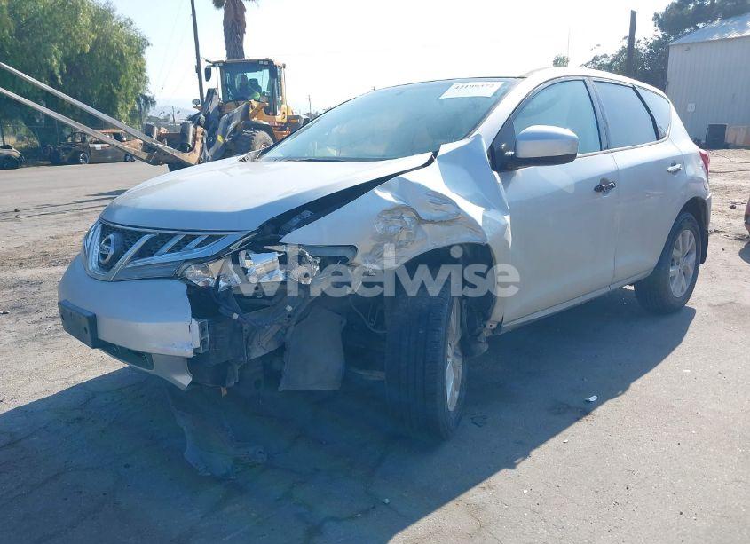 Photo 2 of 2011 Nissan Murano S (VIN JN8AZ1MU6BW054940)