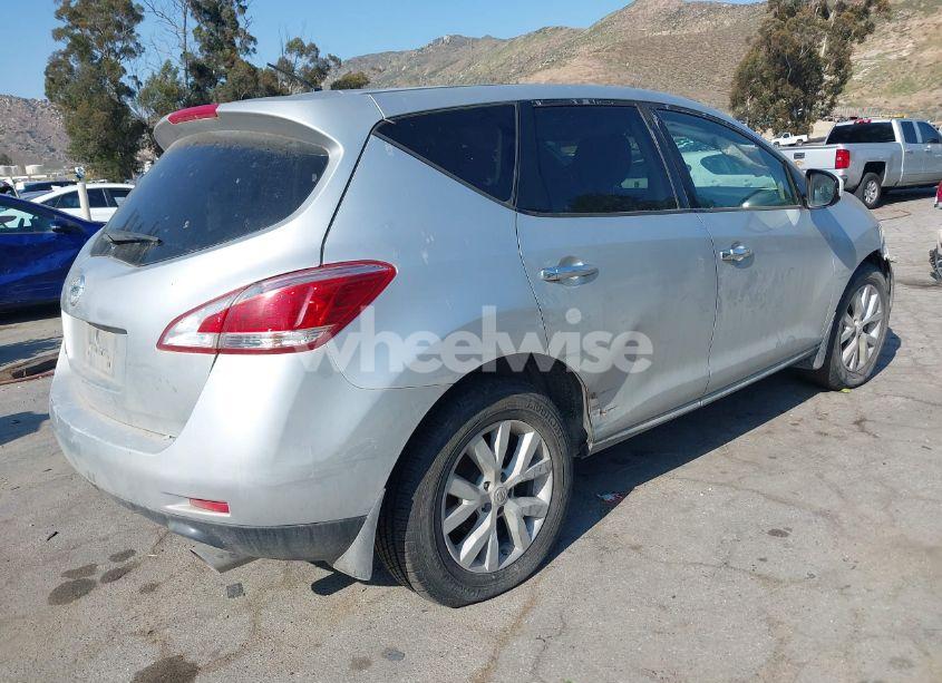 Photo 4 of 2011 Nissan Murano S (VIN JN8AZ1MU6BW054940)