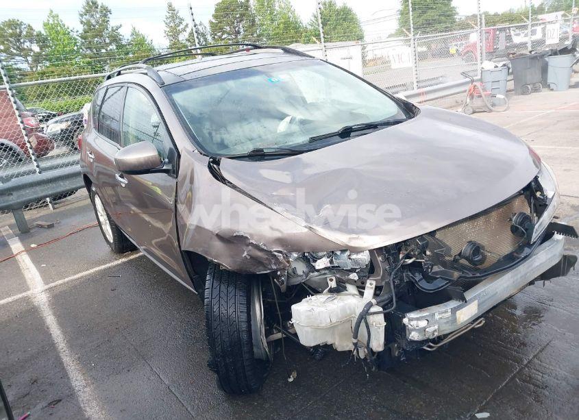 2011 Nissan Murano SV (VIN JN8AZ1MU6BW055702) main photo