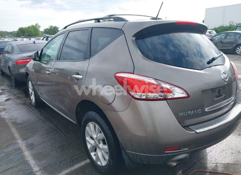 Photo 3 of 2011 Nissan Murano SV (VIN JN8AZ1MU6BW055702)