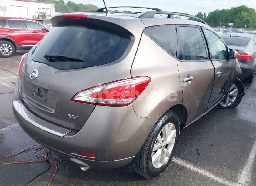 Photo 4 of 2011 Nissan Murano SV (VIN JN8AZ1MU6BW055702)