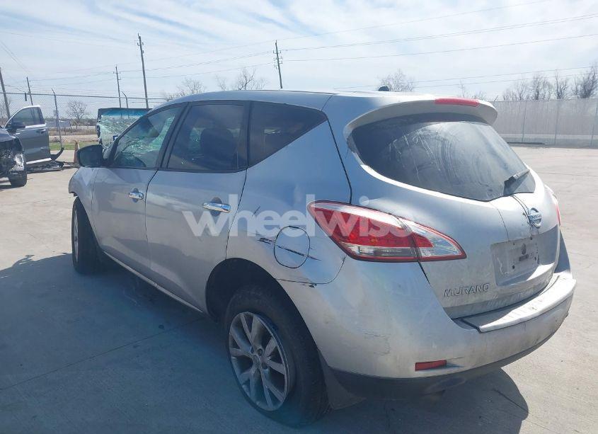 2011 Nissan Murano S/SL/LE (VIN JN8AZ1MU6BW059345) main photo