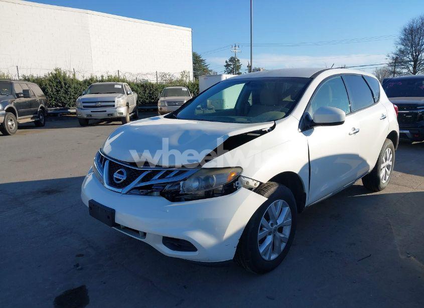 Photo 2 of 2012 Nissan Murano S (VIN JN8AZ1MU6CW108173)