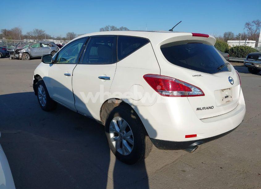 Photo 3 of 2012 Nissan Murano S (VIN JN8AZ1MU6CW108173)