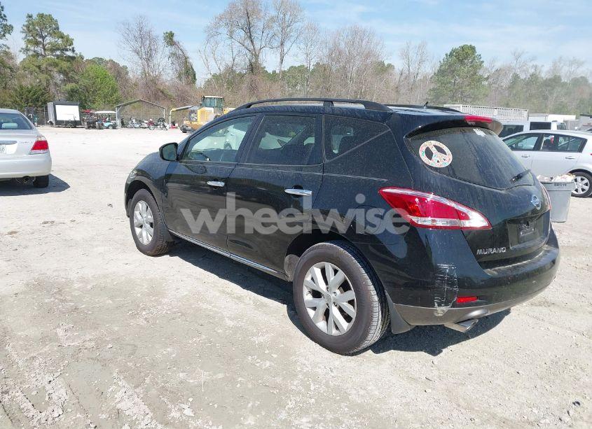 2012 Nissan Murano SL (VIN JN8AZ1MU6CW109632) main photo