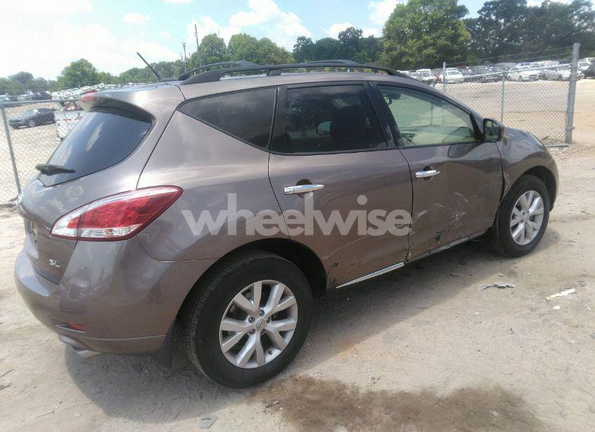 Photo 4 of 2012 Nissan Murano SL (VIN JN8AZ1MU6CW121943)
