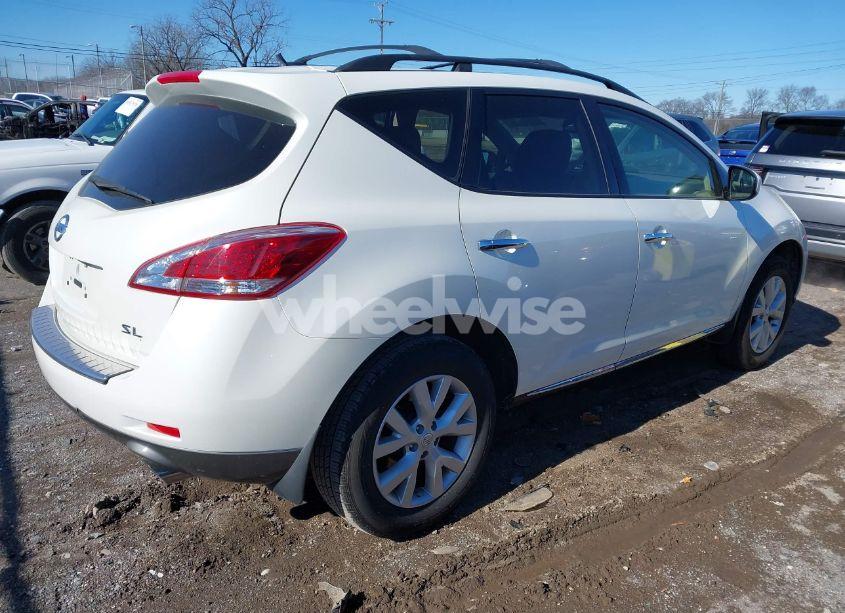 2013 Nissan Murano SL (VIN JN8AZ1MU6DW201387) main photo