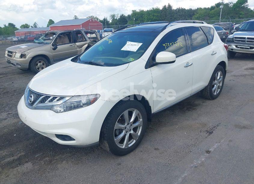 Photo 2 of 2014 Nissan Murano LE (VIN JN8AZ1MU6EW403471)