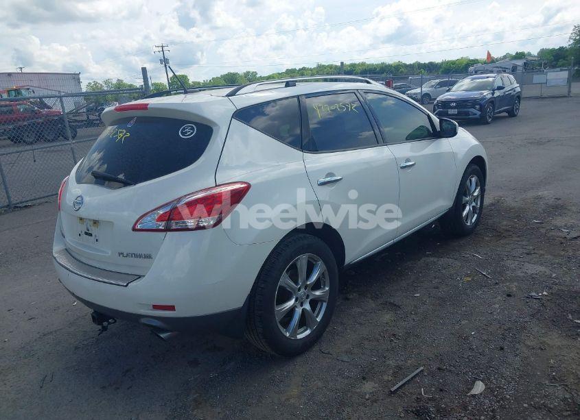 Photo 4 of 2014 Nissan Murano LE (VIN JN8AZ1MU6EW403471)