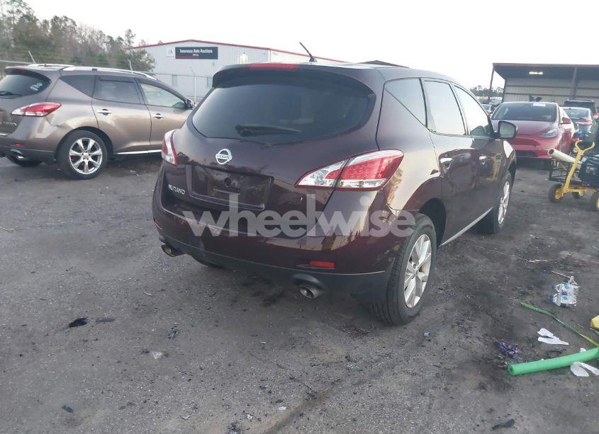 Photo 3 of 2014 Nissan Murano LE/S/SL/SV (VIN JN8AZ1MU6EW415829)