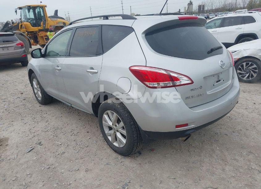 2014 Nissan Murano SV (VIN JN8AZ1MU6EW416687) main photo