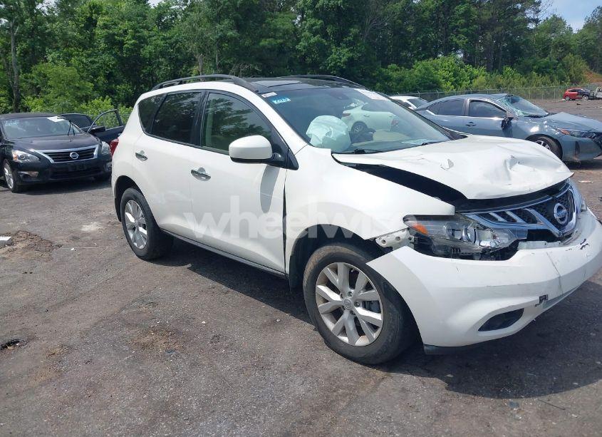 2014 Nissan Murano SL (VIN JN8AZ1MU6EW419296) main photo