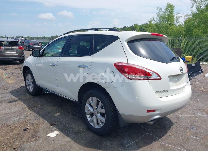 Photo 3 of 2014 Nissan Murano SL (VIN JN8AZ1MU6EW419296)