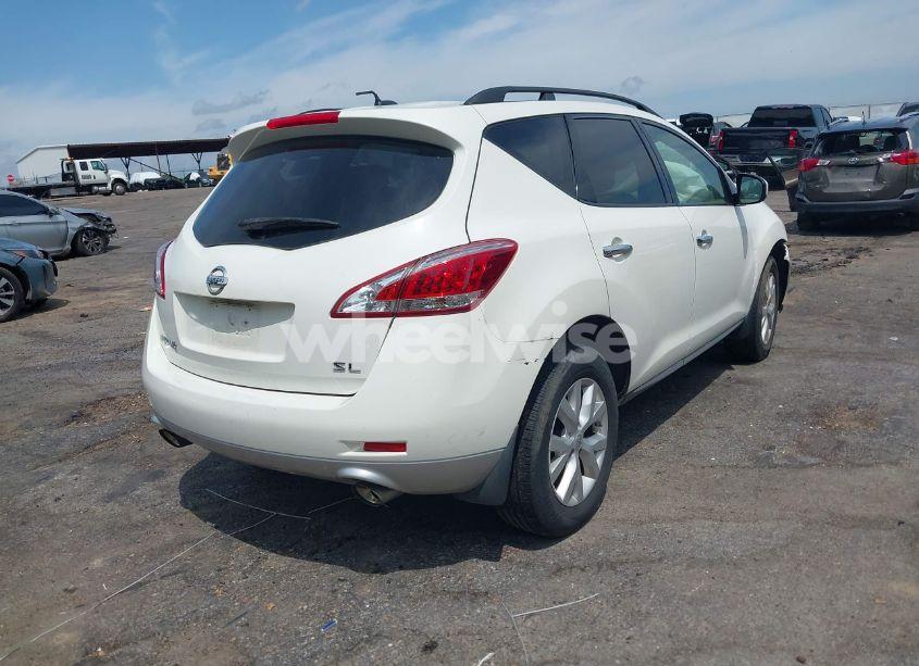 Photo 4 of 2014 Nissan Murano SL (VIN JN8AZ1MU6EW419296)