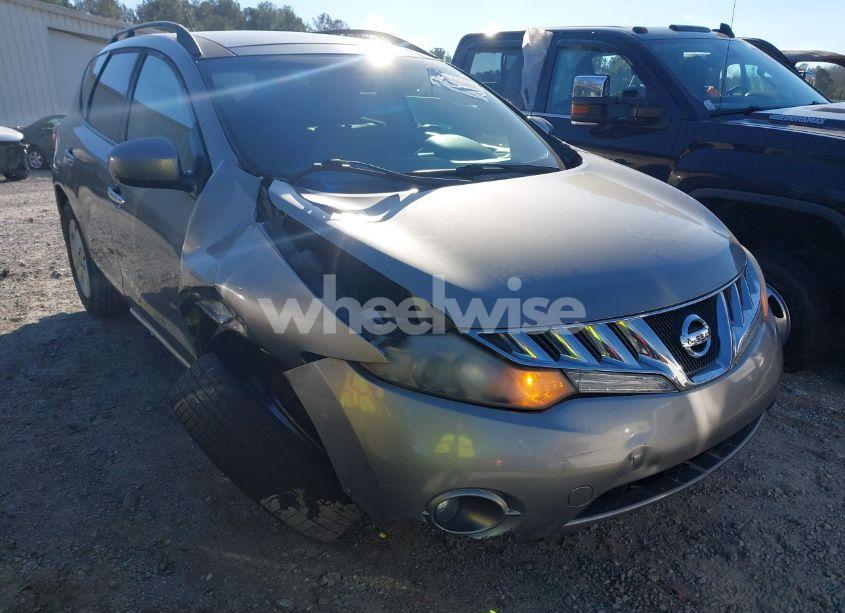 2010 Nissan Murano SL (VIN JN8AZ1MU7AW004708) main photo