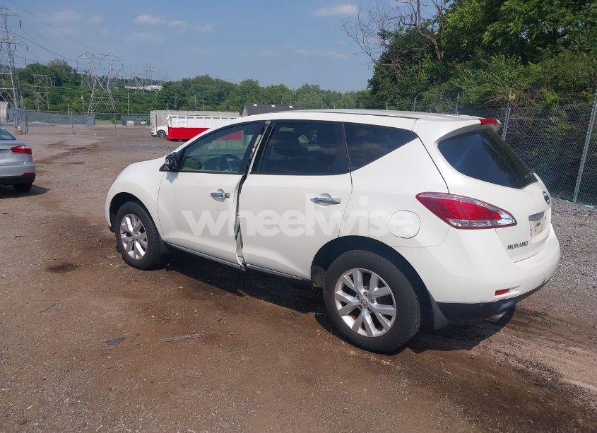 Photo 3 of 2012 Nissan Murano S (VIN JN8AZ1MU7CW103273)