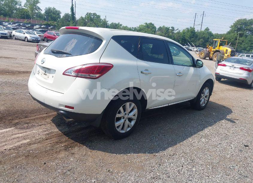 Photo 4 of 2012 Nissan Murano S (VIN JN8AZ1MU7CW103273)