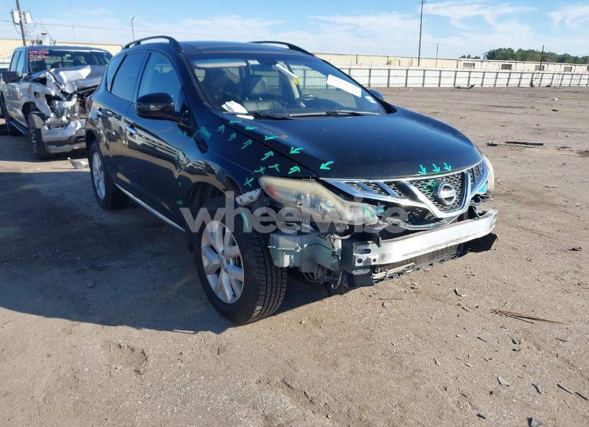 2012 Nissan Murano SL (VIN JN8AZ1MU7CW113348) main photo
