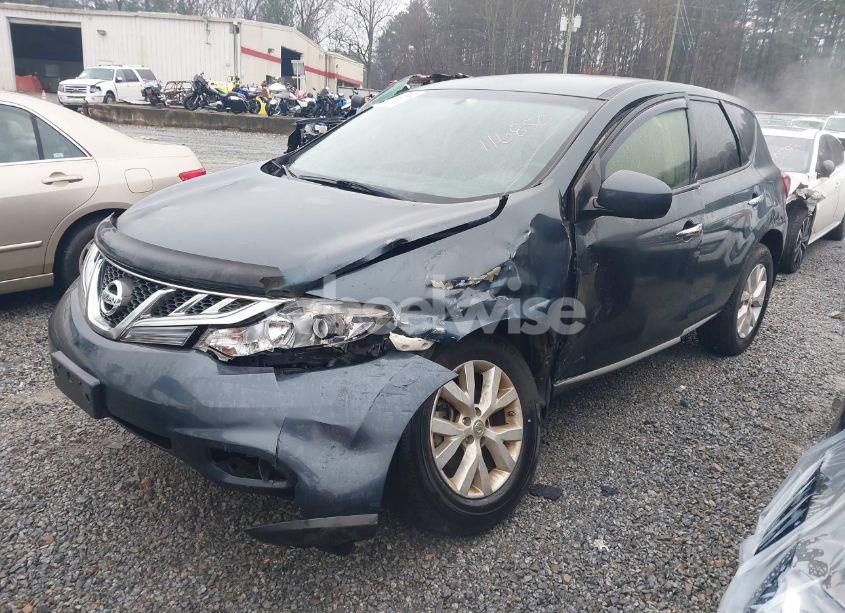 Photo 2 of 2012 Nissan Murano S (VIN JN8AZ1MU7CW116850)