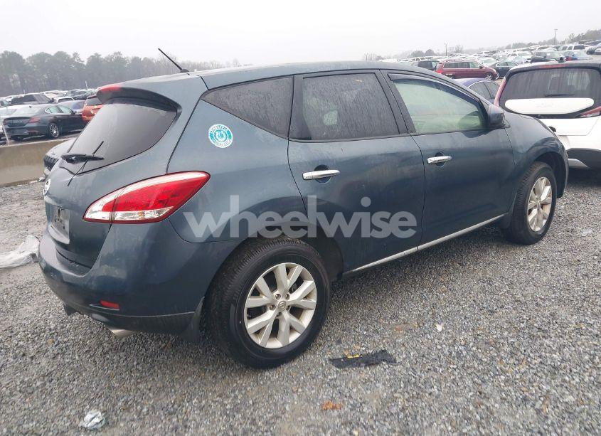 Photo 3 of 2012 Nissan Murano S (VIN JN8AZ1MU7CW116850)