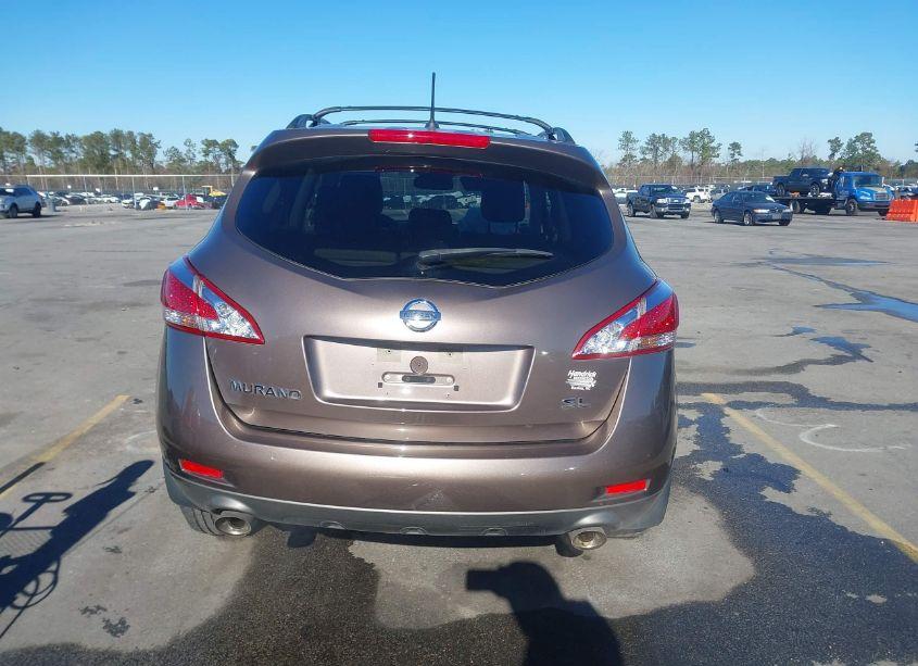 Photo 5 of 2012 Nissan Murano SL (VIN JN8AZ1MU7CW119571)