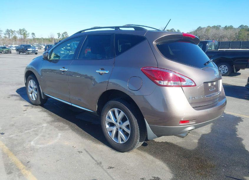 2012 Nissan Murano SL (VIN JN8AZ1MU7CW119571) main photo