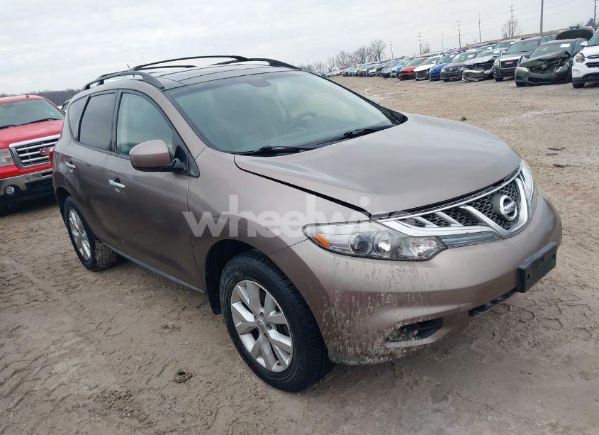 2013 Nissan Murano SL (VIN JN8AZ1MU7DW203584) main photo