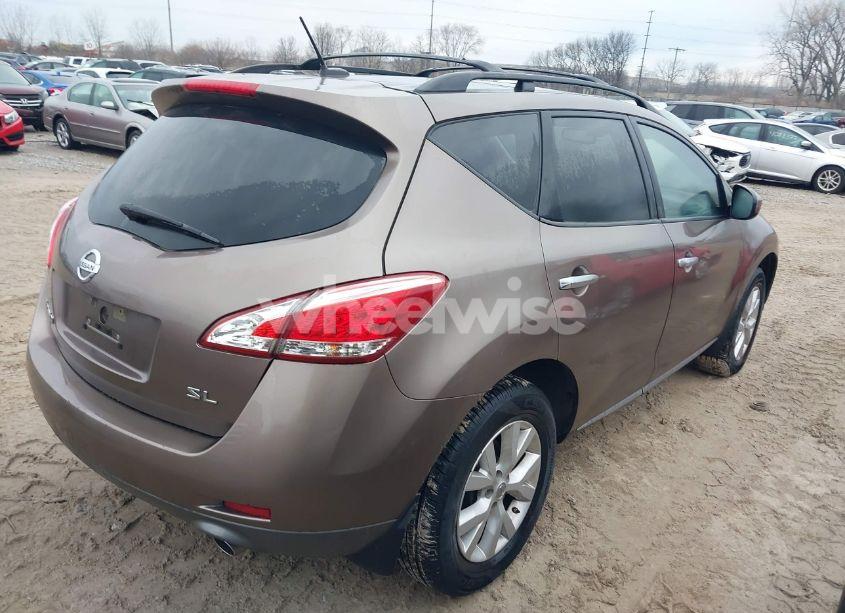 Photo 3 of 2013 Nissan Murano SL (VIN JN8AZ1MU7DW203584)