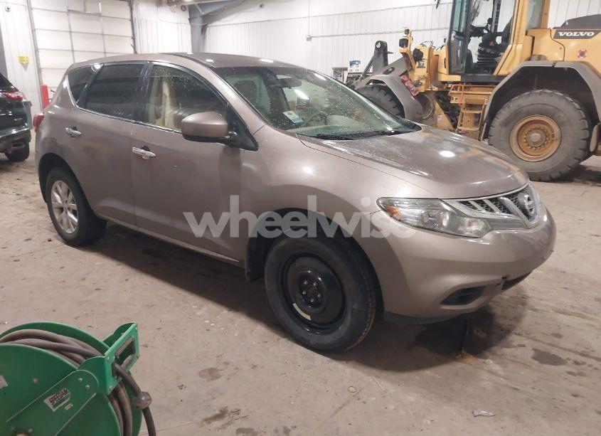 2014 Nissan Murano S/SL/SV/LE (VIN JN8AZ1MU7EW403382) main photo