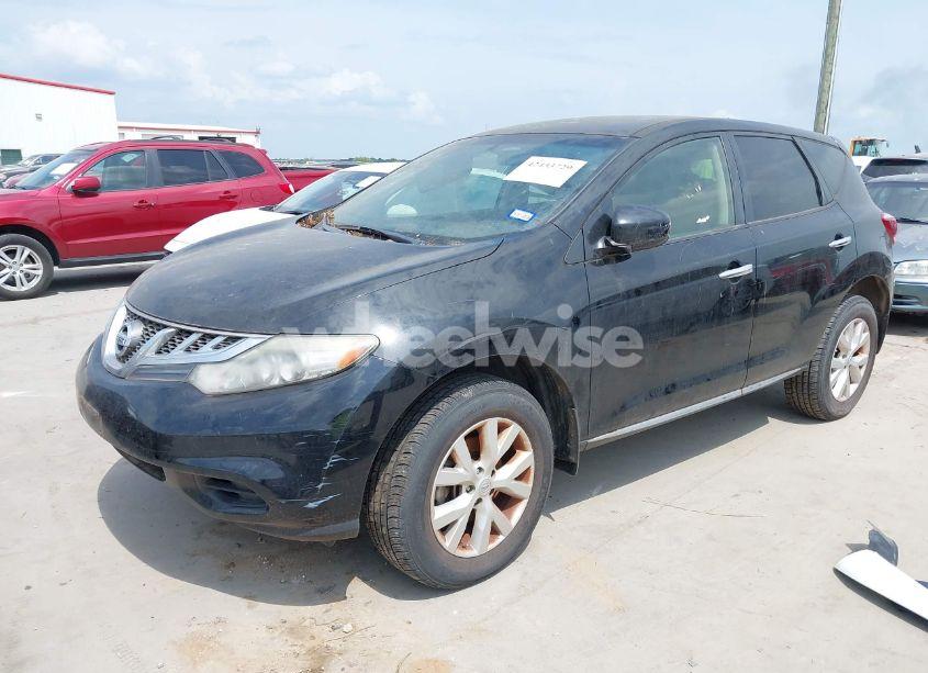 Photo 2 of 2014 Nissan Murano LE/S/SL/SV (VIN JN8AZ1MU7EW409957)