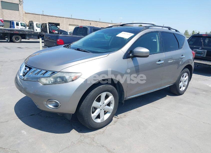 Photo 2 of 2010 Nissan Murano SL (VIN JN8AZ1MU8AW015023)